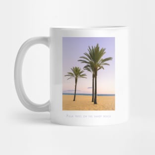 Serene Beachside Palms Mug